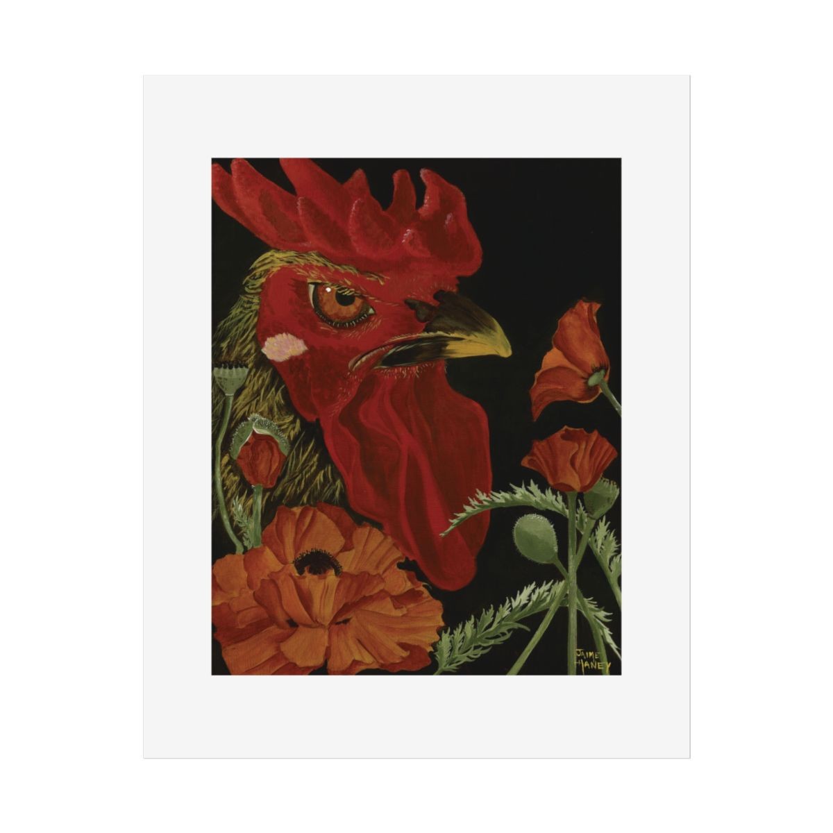 Poppycock Fine Art Print