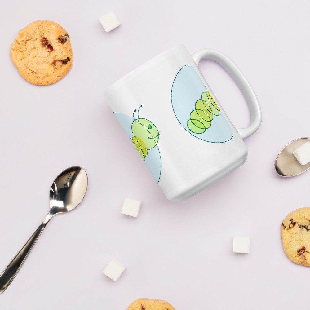Cute Caterpillar Mug