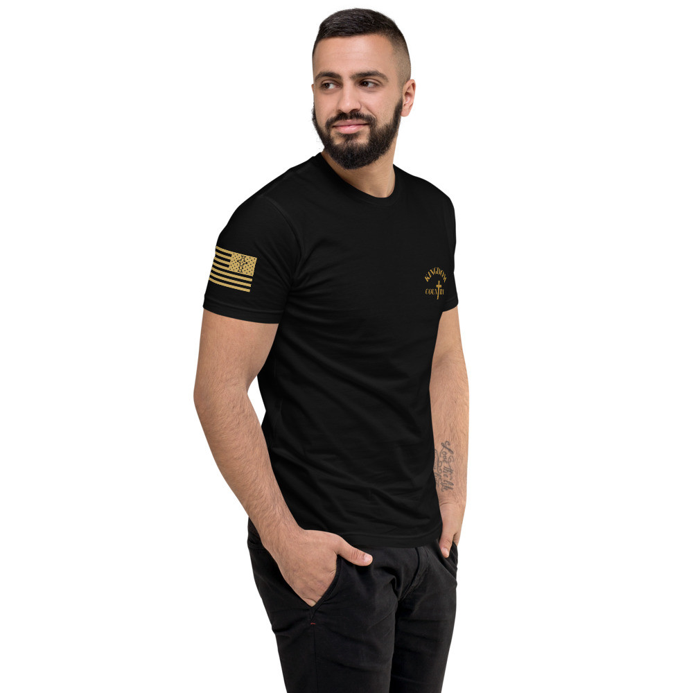 KNC -  Faithful Patriot Bronze Flag Tee