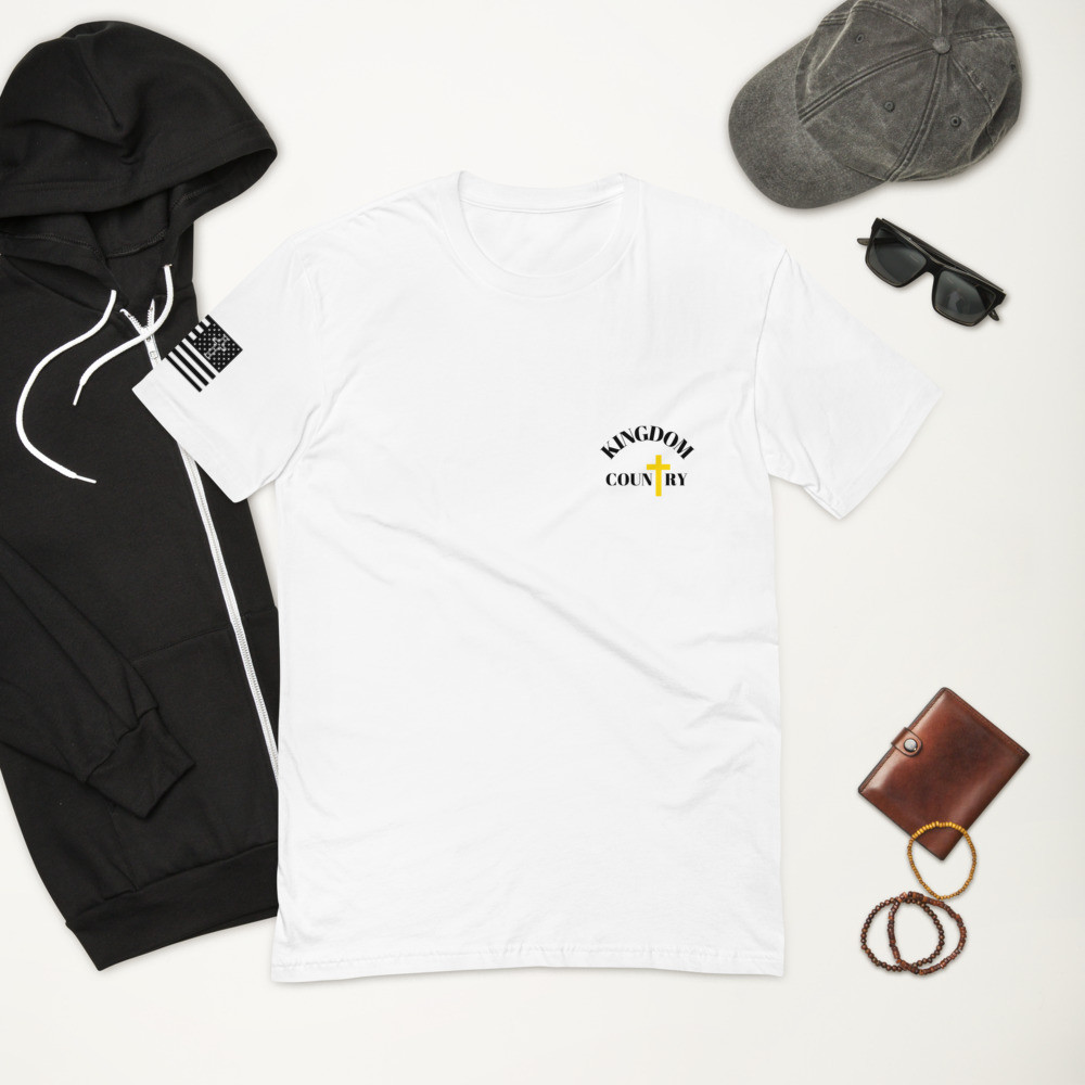 KNC - Gold Cross Flag Tee