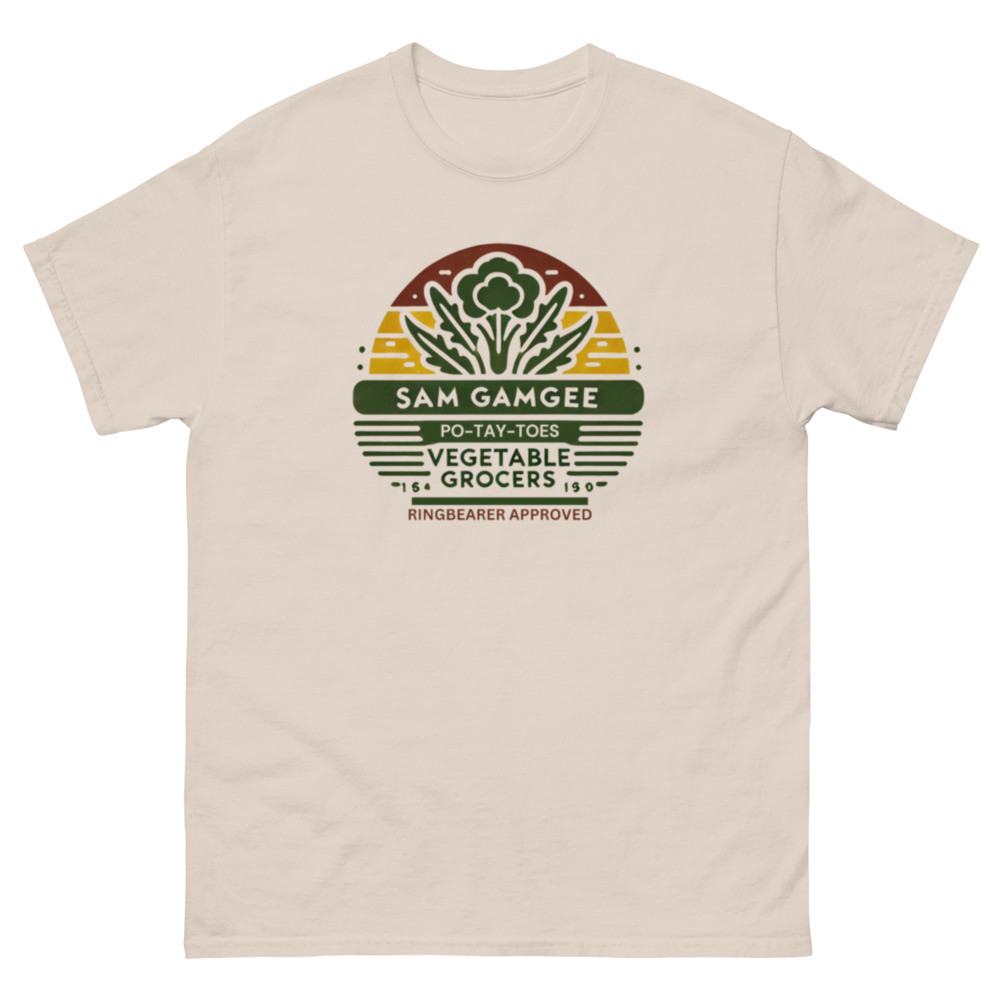Sam the Hobbit Grocer Unisex classic tee