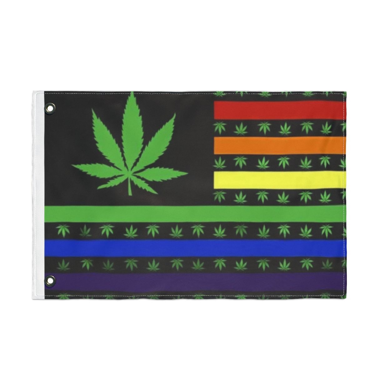 International LGBTQ Cannabis Flag | Double-sided