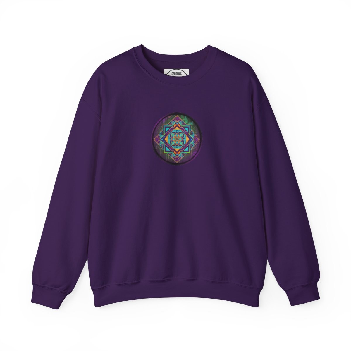 Mandala Sweatshirt | by Cannabis Brand