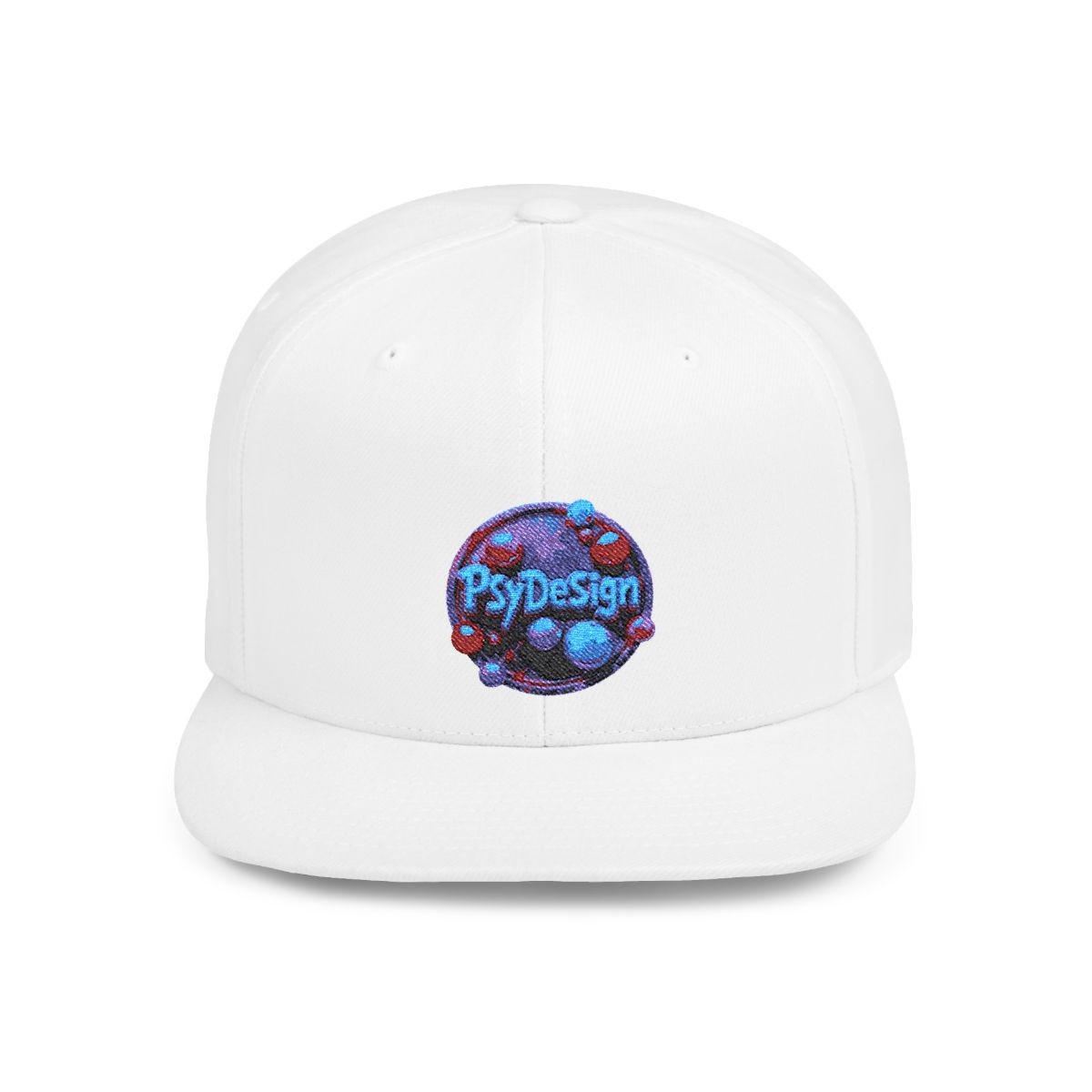 Psydesigns Flat Bill Snapback Hat,