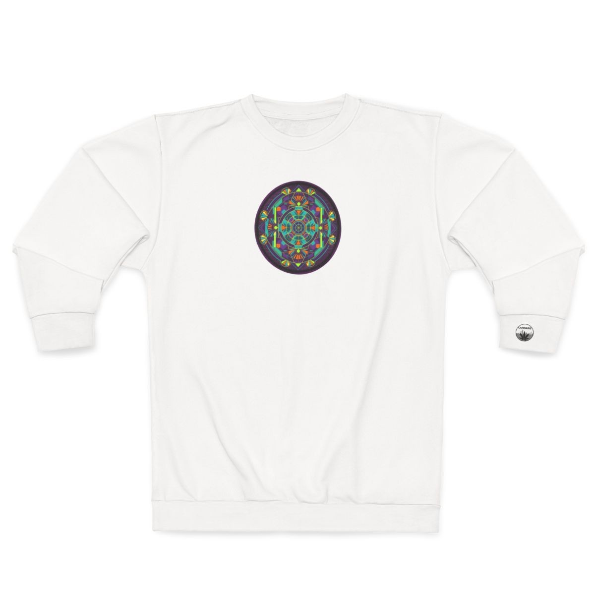 Mandala Sweatshirt | by Cannabis Brand