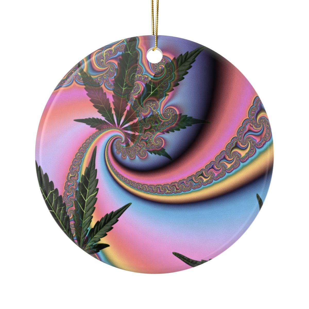 Cannabis Brand Christmas Tree Ornament