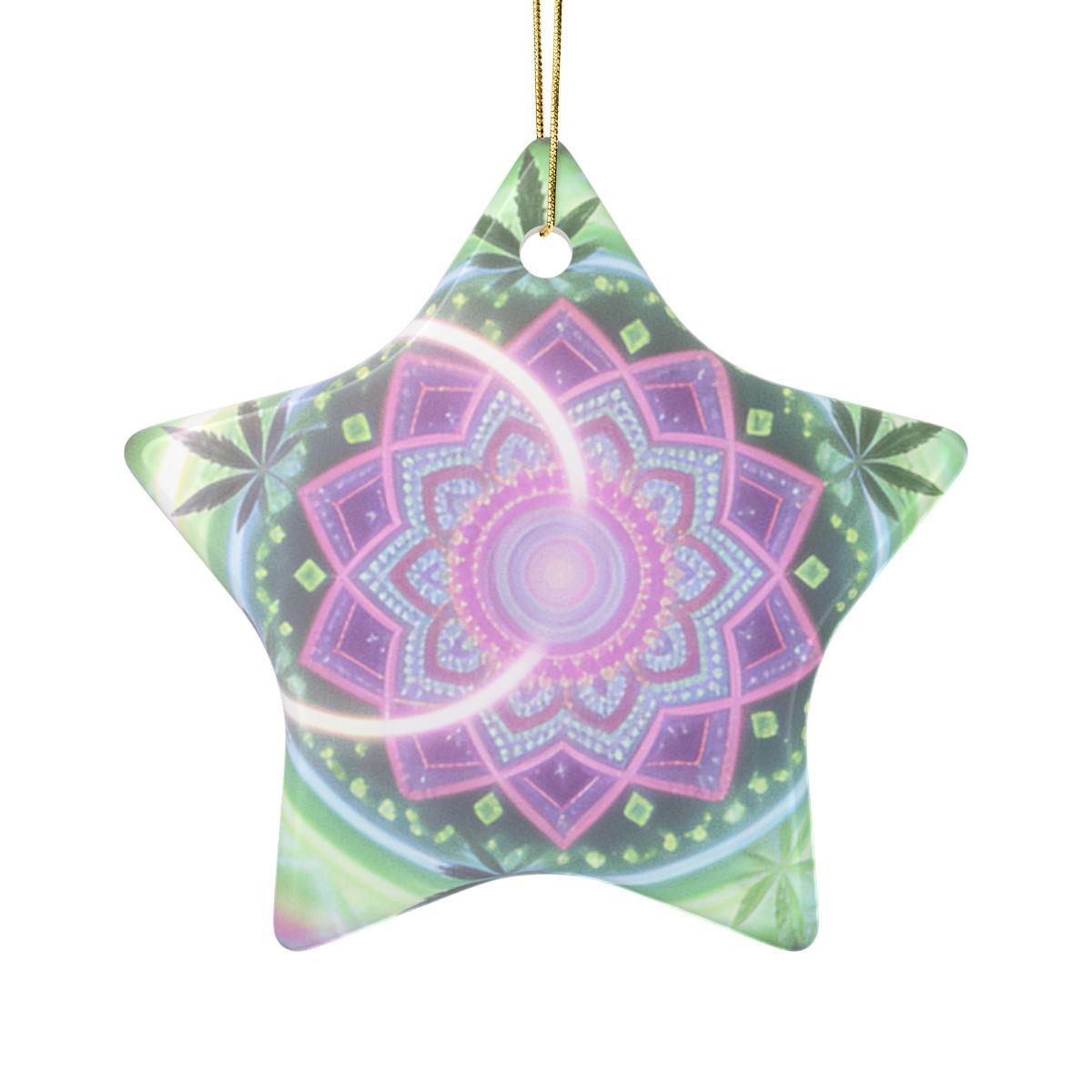 Cannabis Brand Christmas Tree Ornament