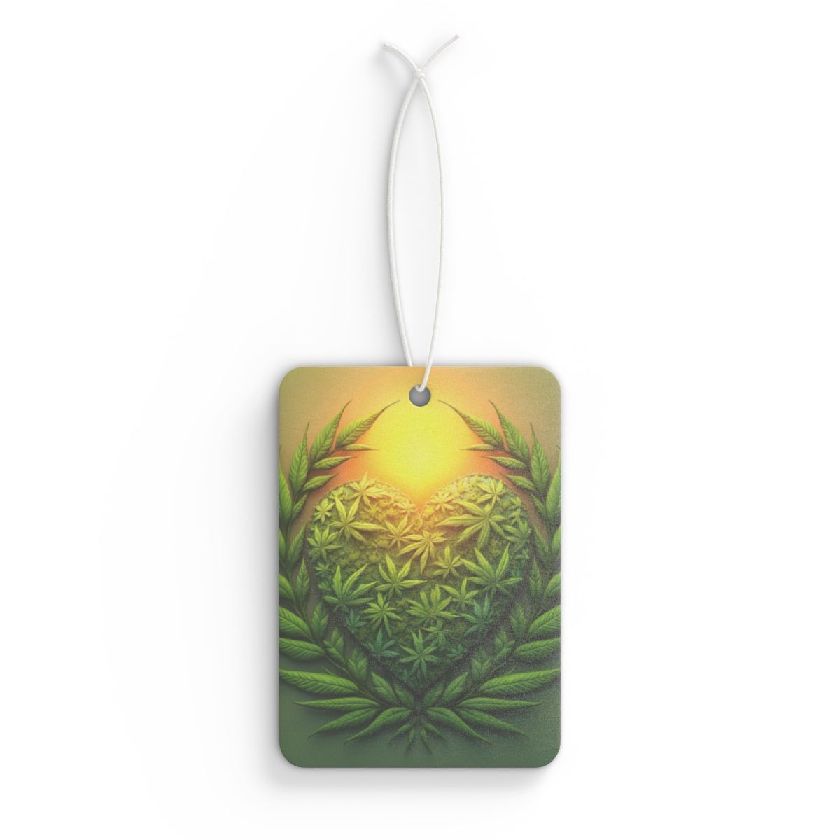 I Love Cannabis Car Air Freshener | Aromatic