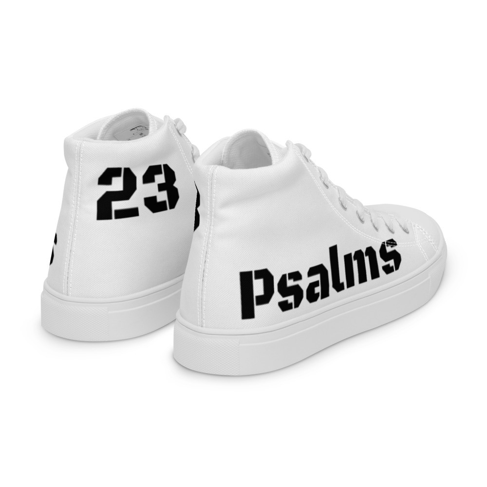Still Waters Psalms 23 | Women's High Tops| 48 Meals Donated