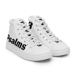 Still Waters Psalms 23 | Big Kid's High Tops| 48 Meals Donated