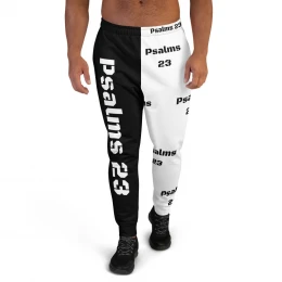 Light & Shadow Remix Psalms 23 | Men's Joggers | 48 Meals Donated