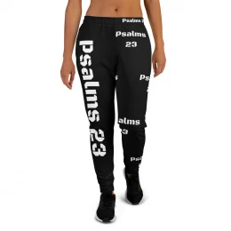 Valley Walk Psalms 23| Women's Joggers | 48 Meals Donated