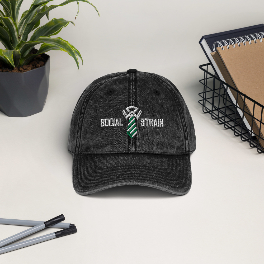 Vintage Social Strain Cap