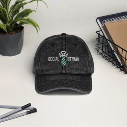 Vintage Social Strain Cap