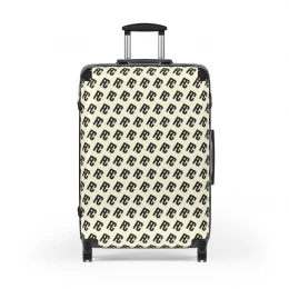 Fossil Chaser Signature Suitcase – Durable in 3 Sizes - Cream