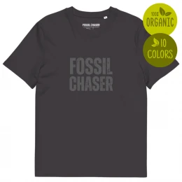 Fossil Chaser Organic Cotton T-Shirt - Eco-Friendly
