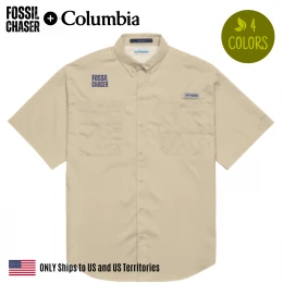 Fossil Chaser + Columbia Field Shirt - Adventure-Ready & Sun-Protected