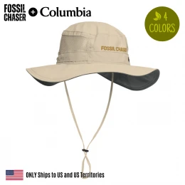 Fossil Chaser Columbia Booney Hat - Aventure-Ready Sun Protection (US Only)