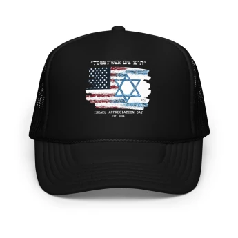 Together We Win Foam Trucker Hat - Black
