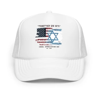 Together We Win Foam Trucker Hat - White
