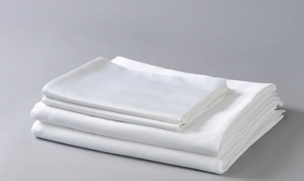 White Bamboo Cotton Luxury Bed Sheets - Made with Viscose from Bamboo
