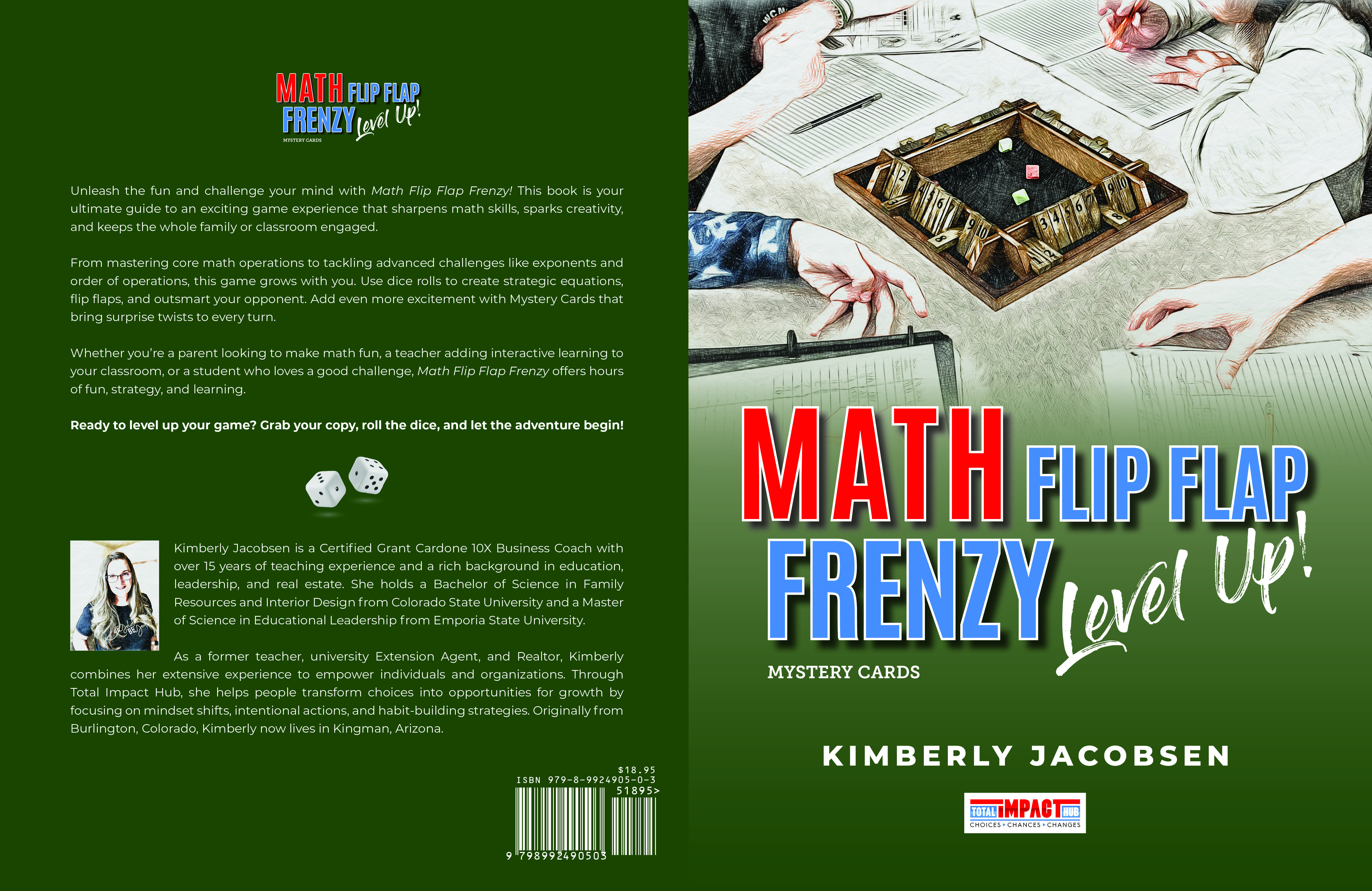 Math Flip Flap Frenzy Mystery Card Book