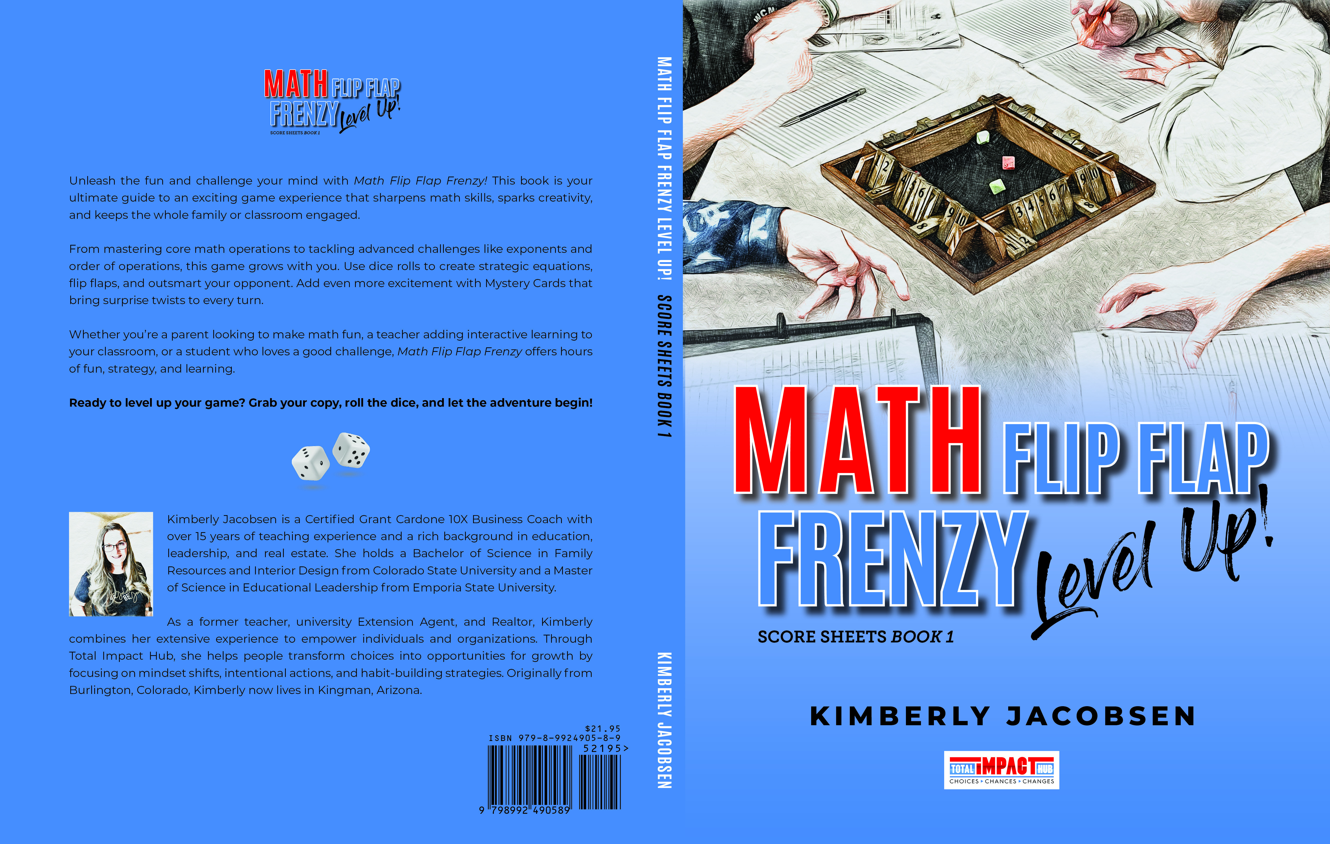 Math Flip Flap Frenzy Score Sheet Book 1
