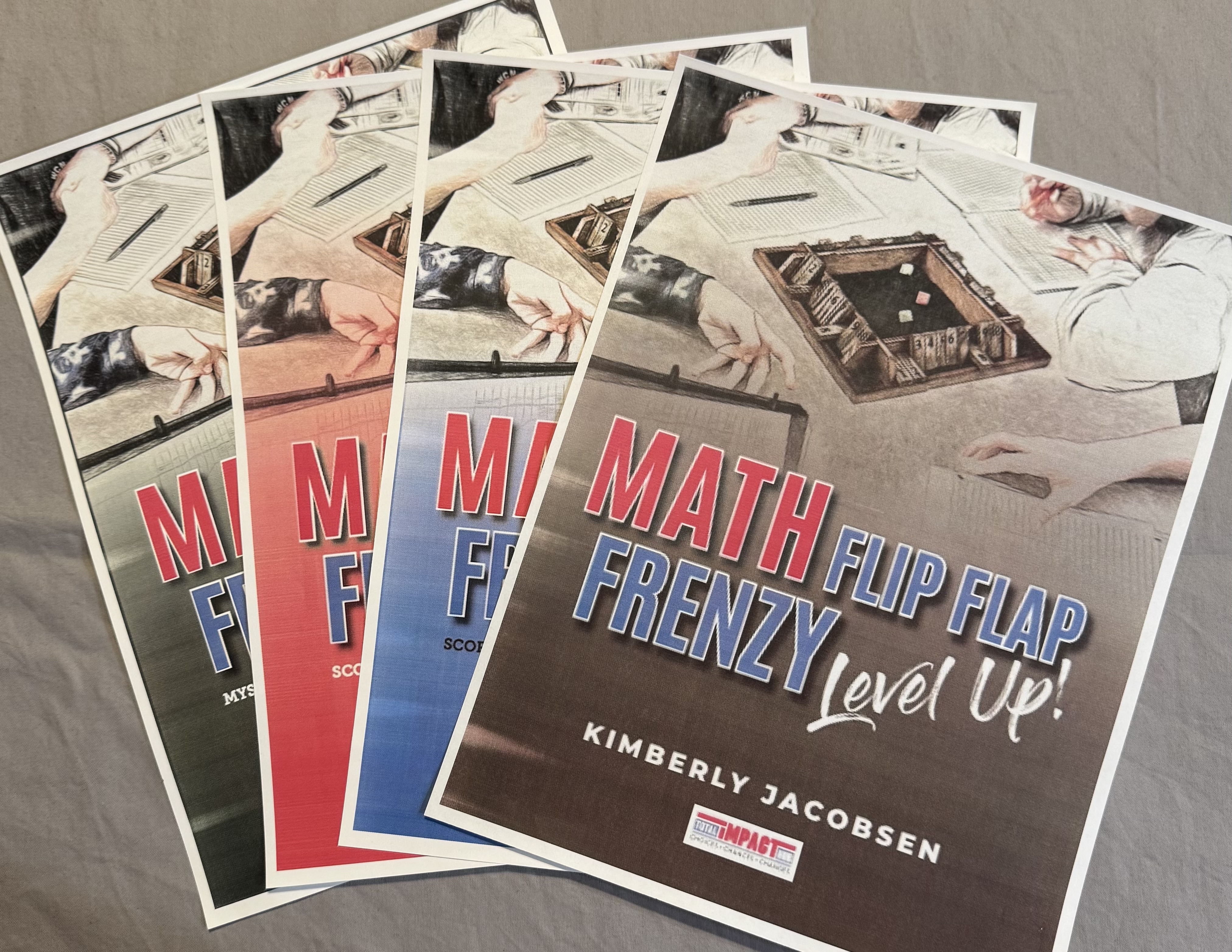Math Flip Flap Frenzy Level UP! Book Pack