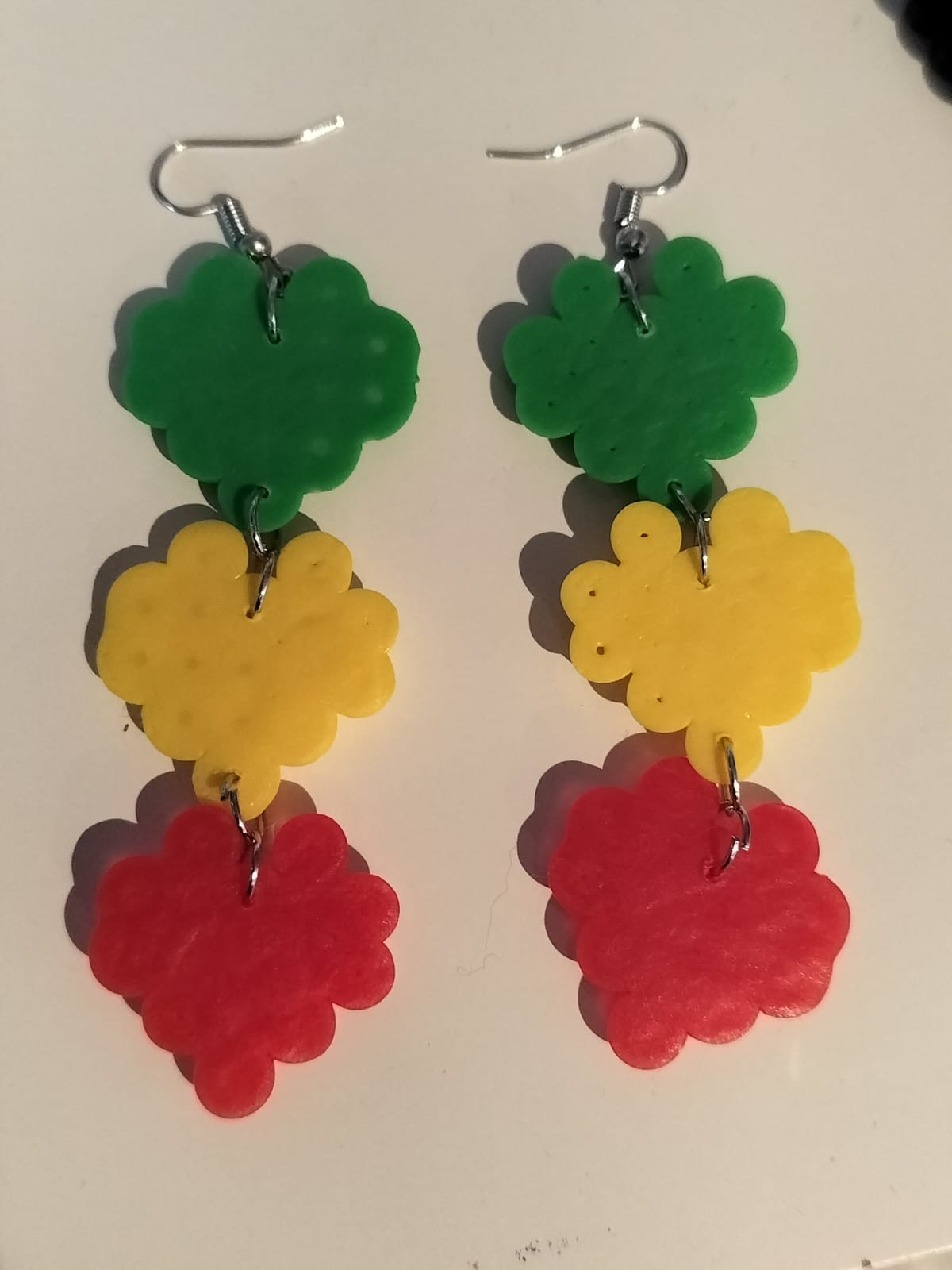 Life series heart, earrings