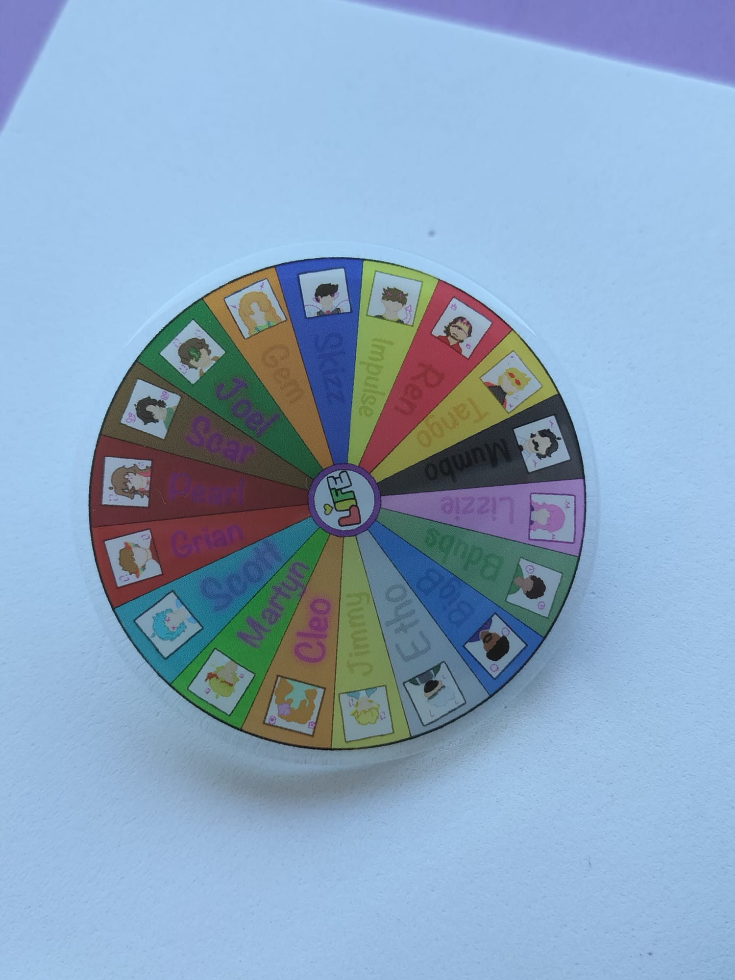 Circle of life pin