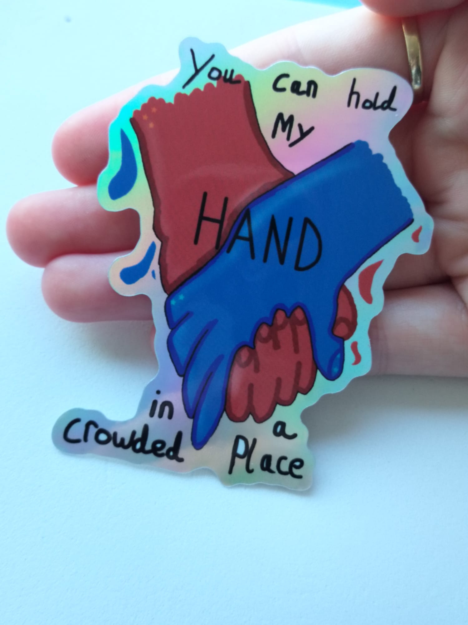 Car lights Lyric sticker