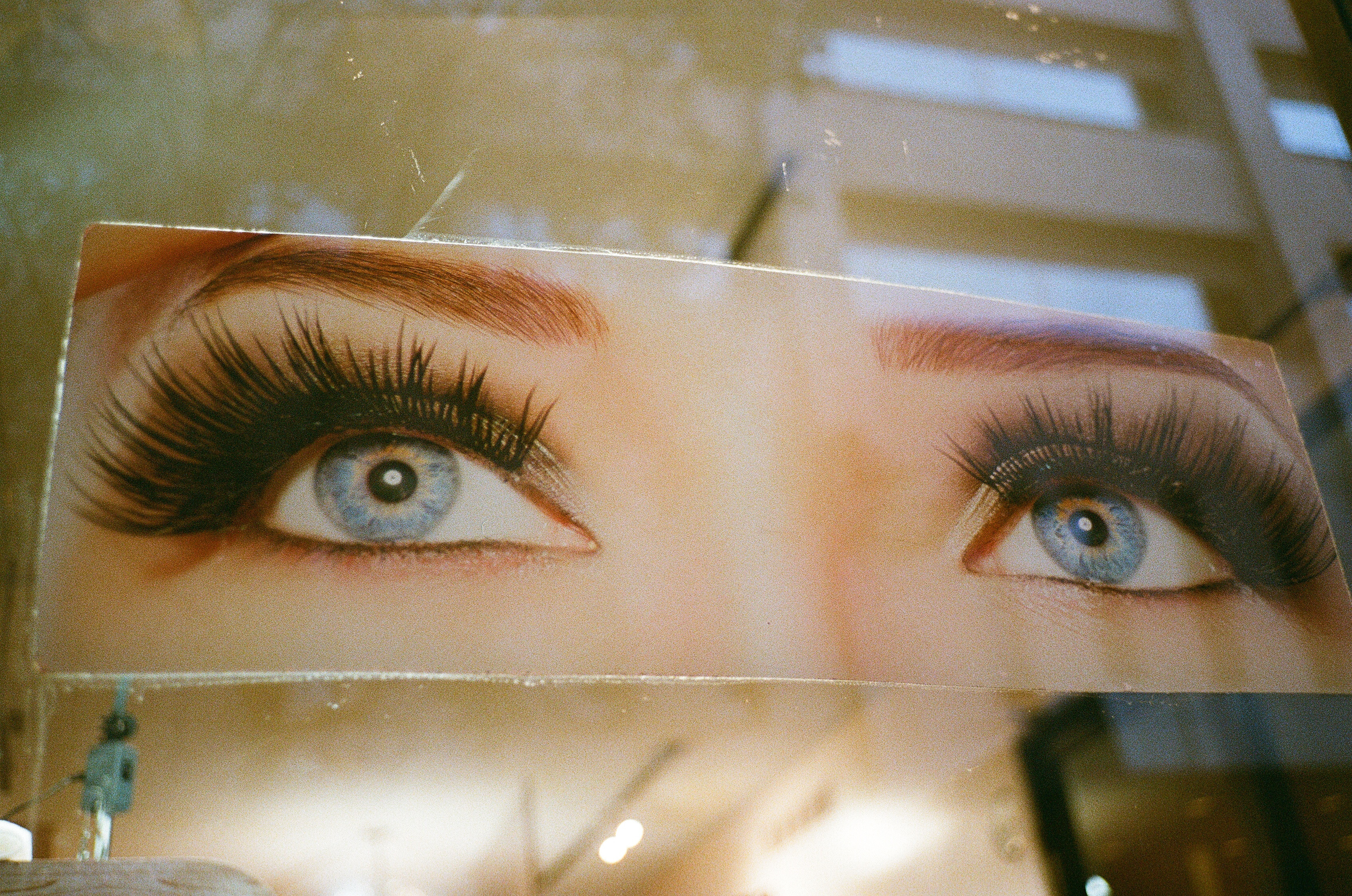 Eyes in Window