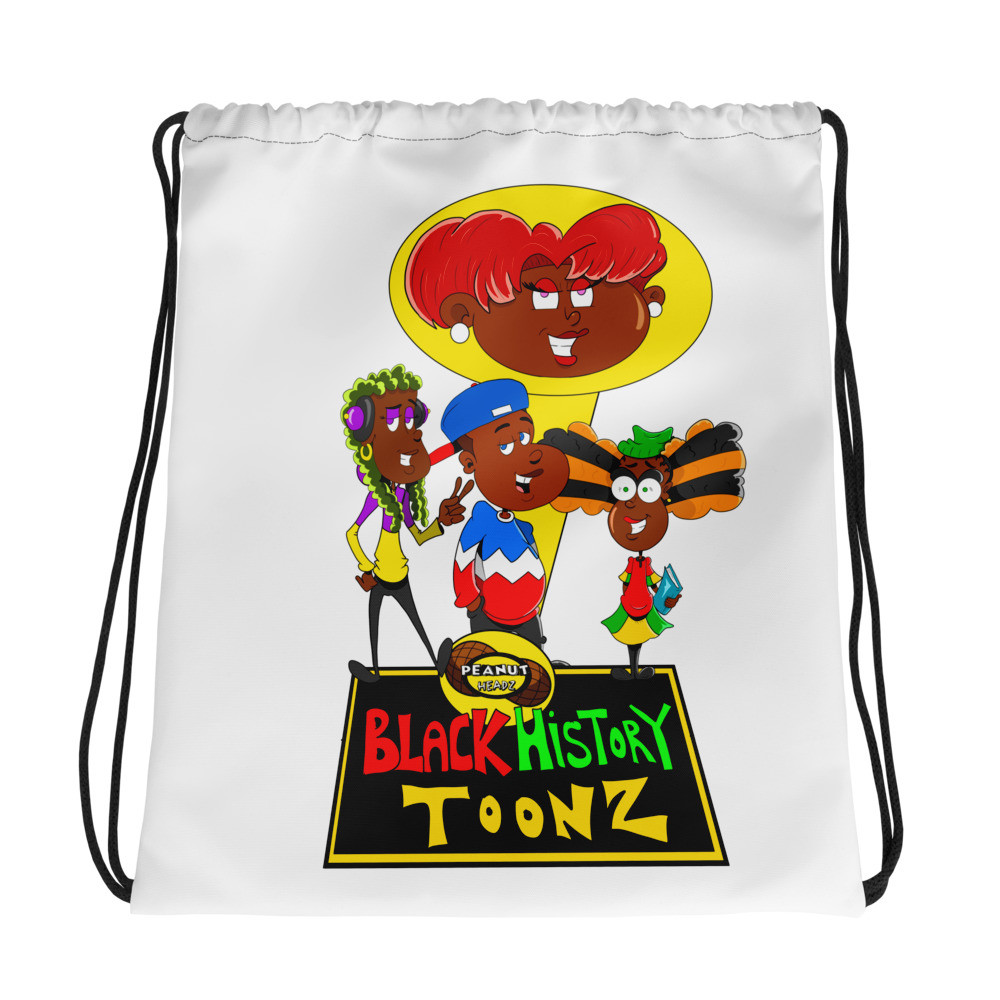 "The Peanut Headz" Drawstring bag