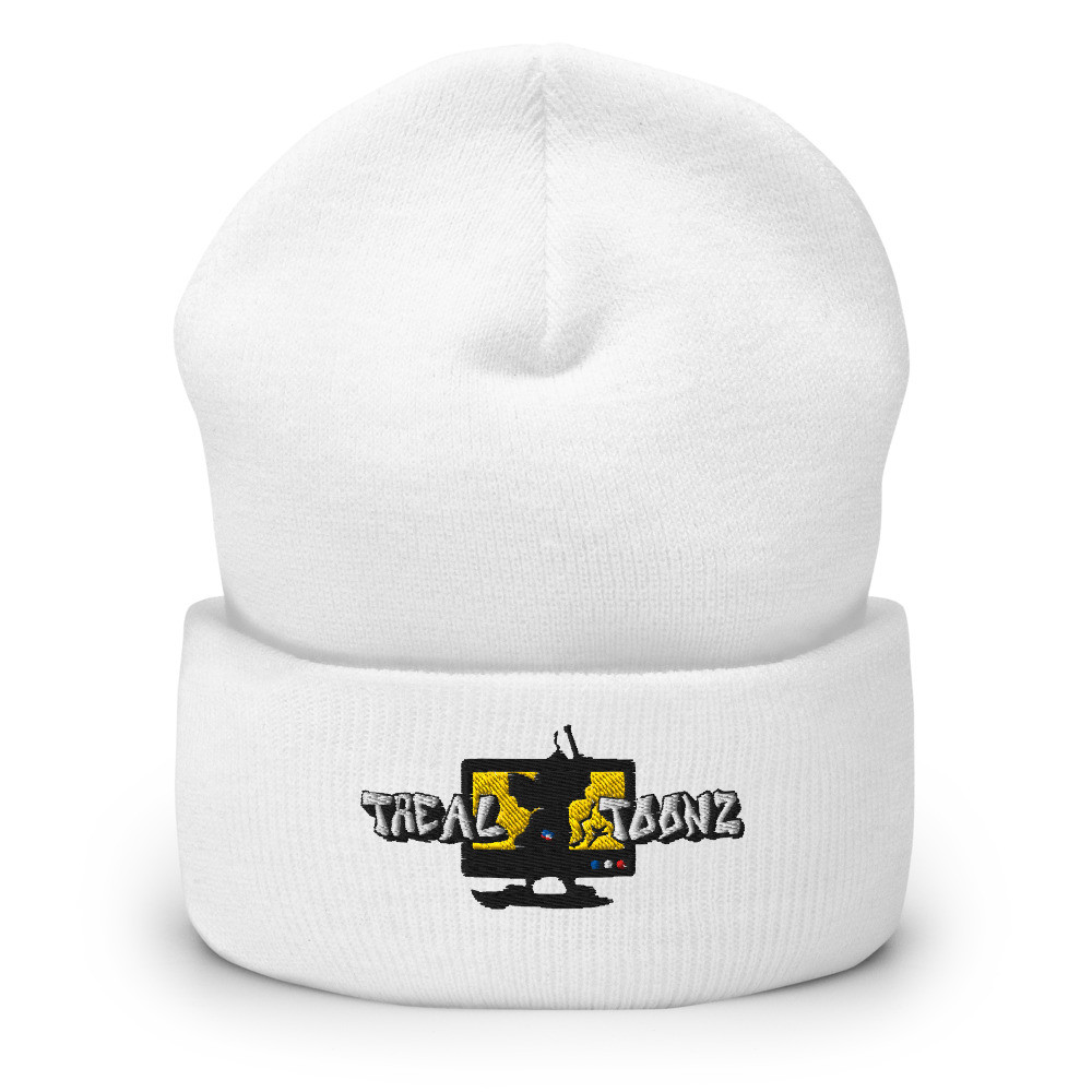 "Treal Toonz Logo" Cuffed Beanie