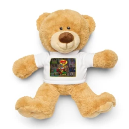 Peanut Headz (Teddy bear with a t-shirt)