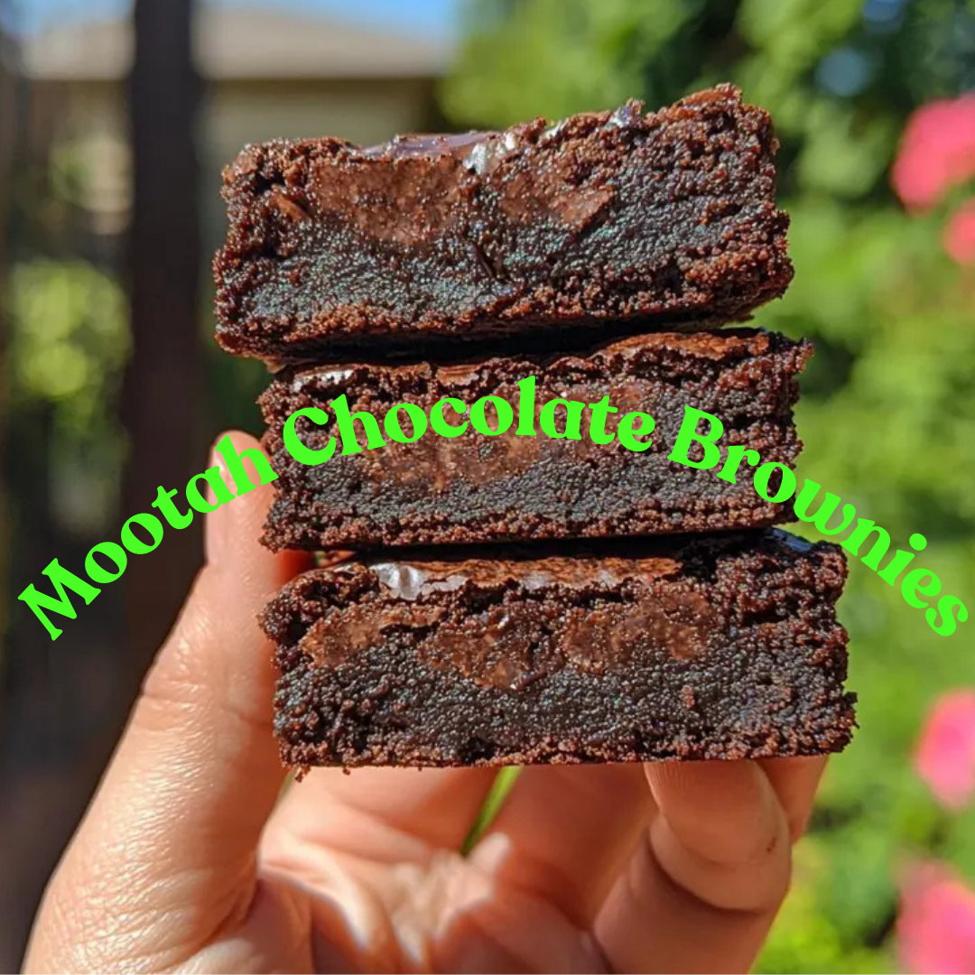 Gold Mootah Chocolate Brownies (one dozen)