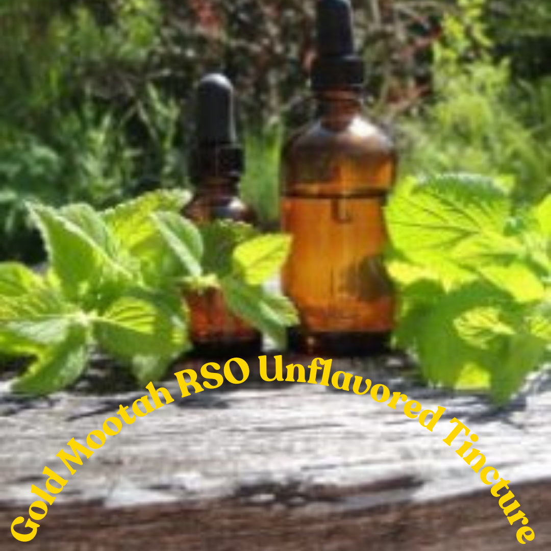 Gold Mootah RSO Unflavored Tincture