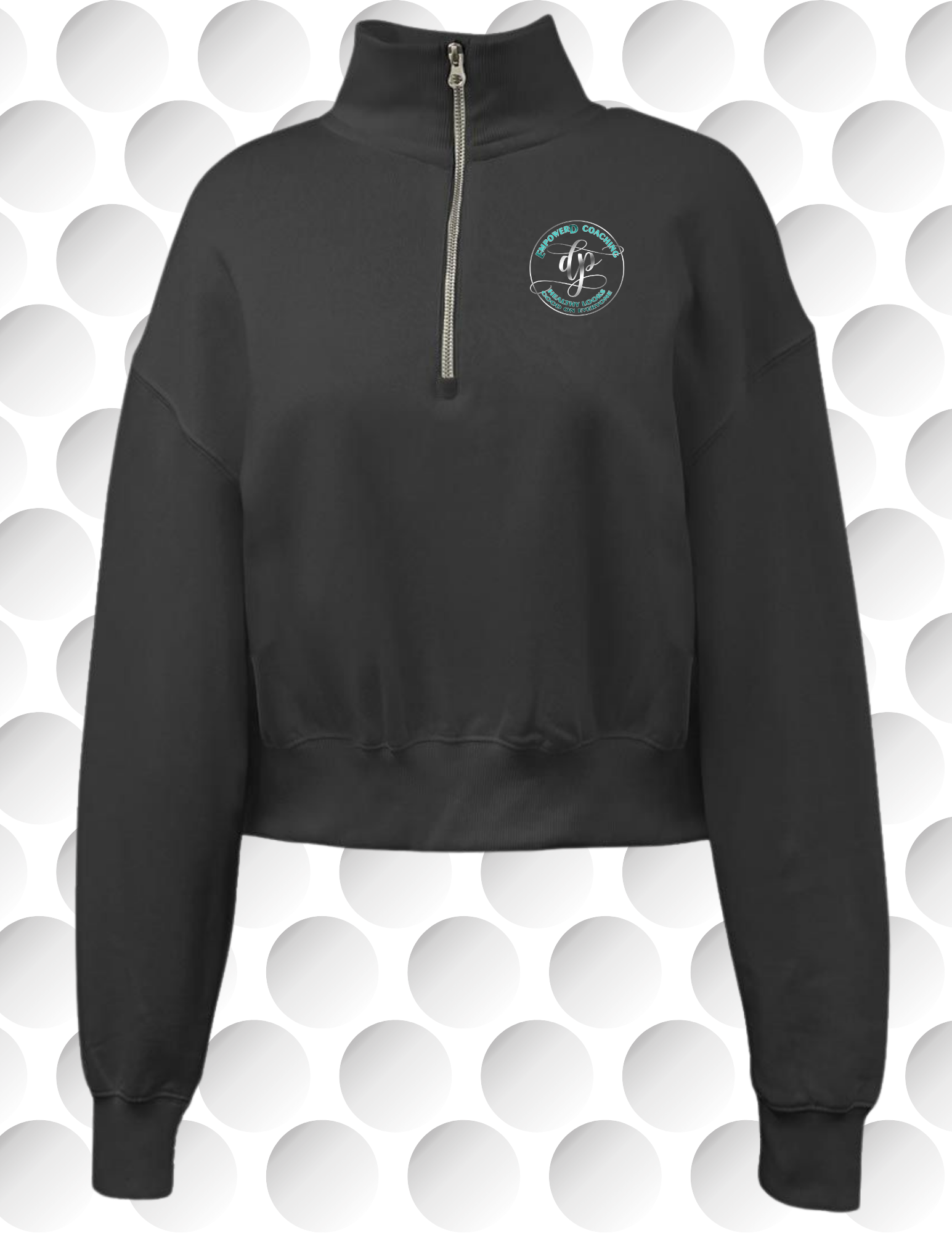 Pennant 1/4 Zip Mid-Crop Pullover