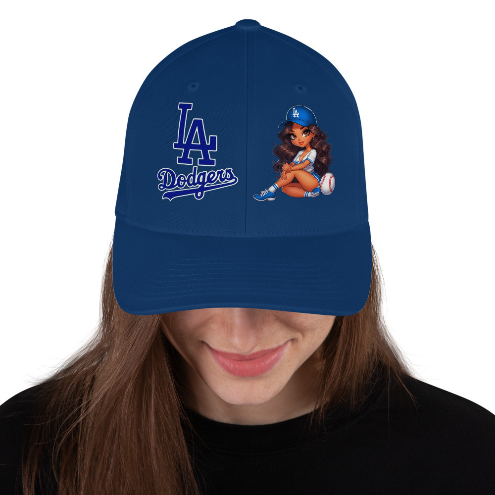 LaTina Blue Los Angeles Doyers Structured Twill Cap