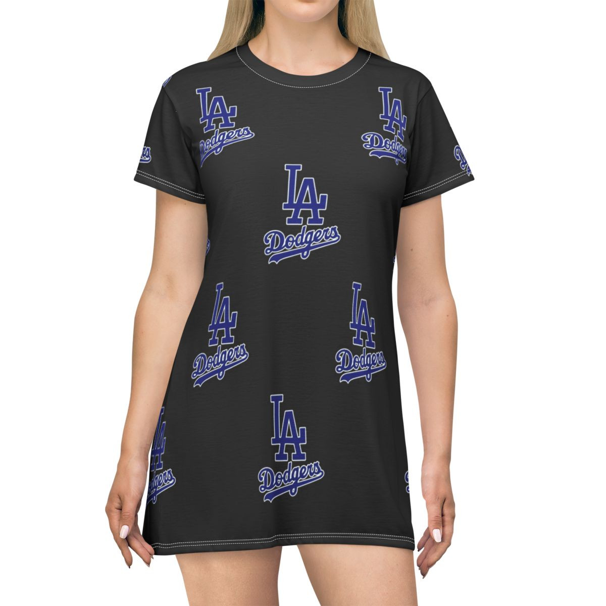 LA Dodgers T-Shirt Dress - Stylish & Comfortable Fan Apparel