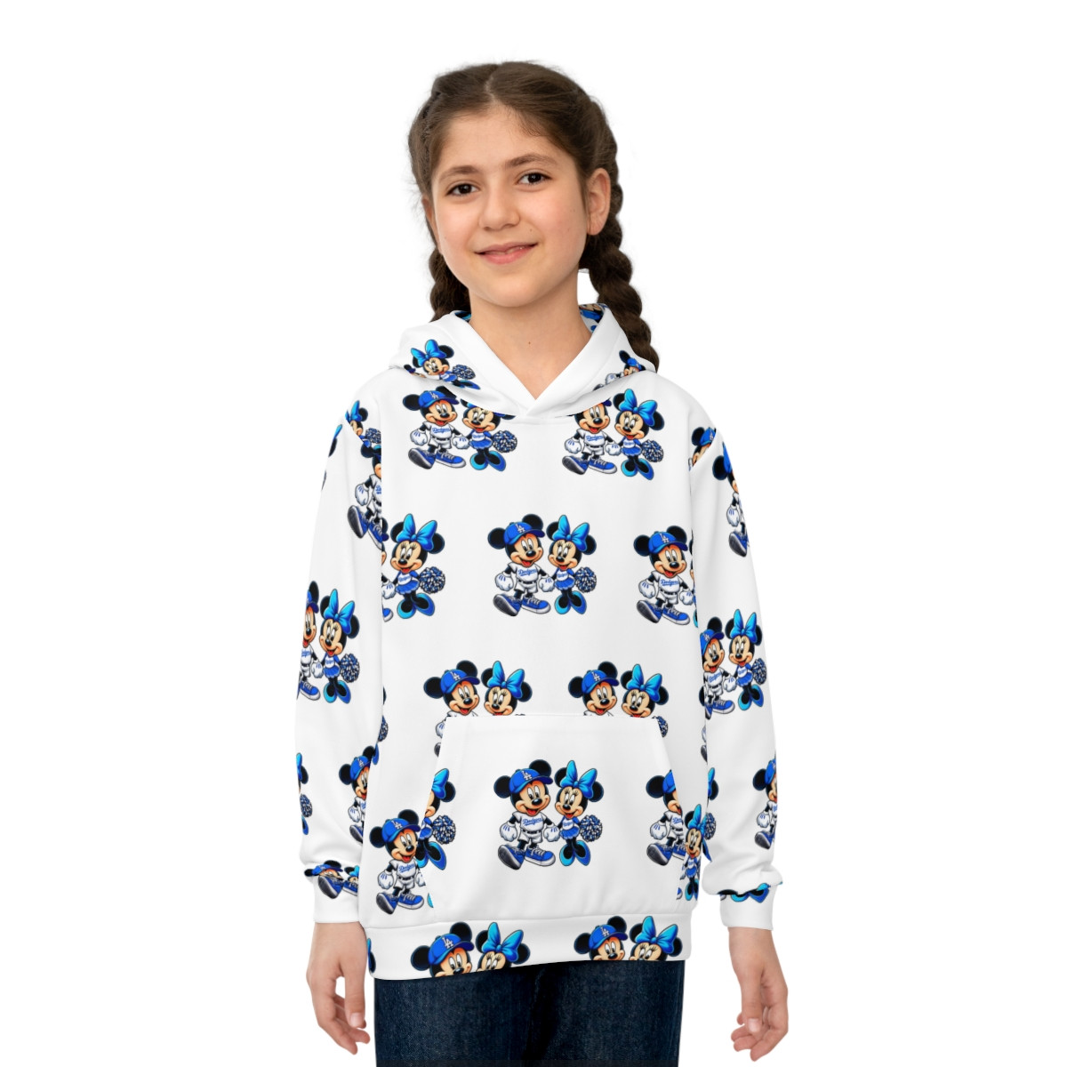 Cute Mickee & Minnie Mouse Kids Hoodie - Cozy Casual Wear for Children