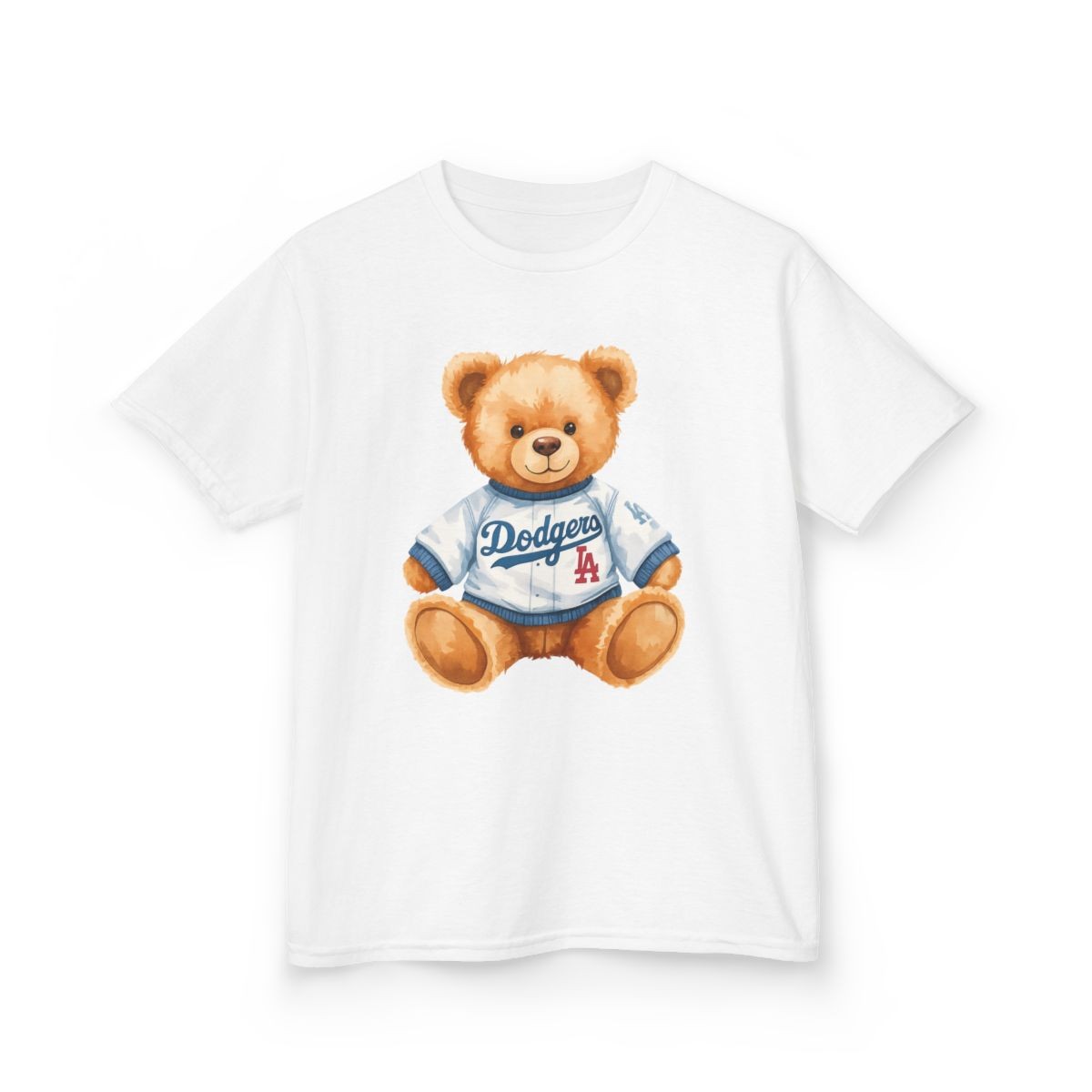 Teddy Bear Dodger Tee | Kids Baseball Shirt #LosAngeles