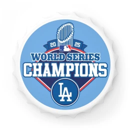 Personalized Bottle Opener, World Series Champions Gift, LA Doyers Fanware, Sports Bar Accessory, Unique Party Favor