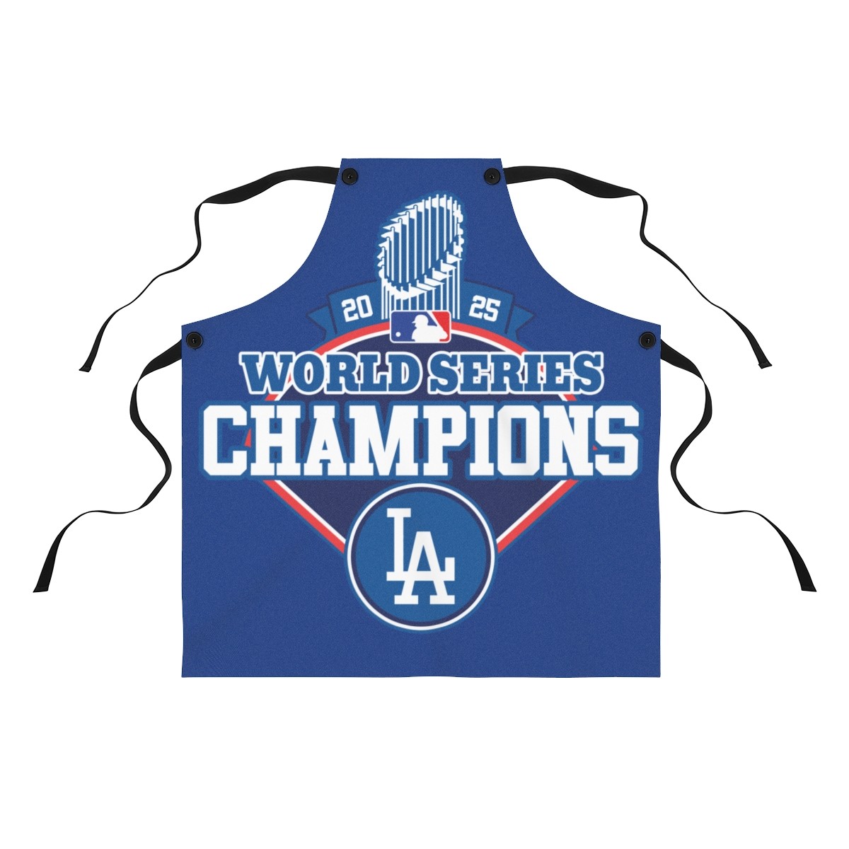 World Series Champions Apron - Perfect for Sports Lovers, BBQs, Game Day, Kitchen Fun, Gift for Chefs Los Angeles Doyers