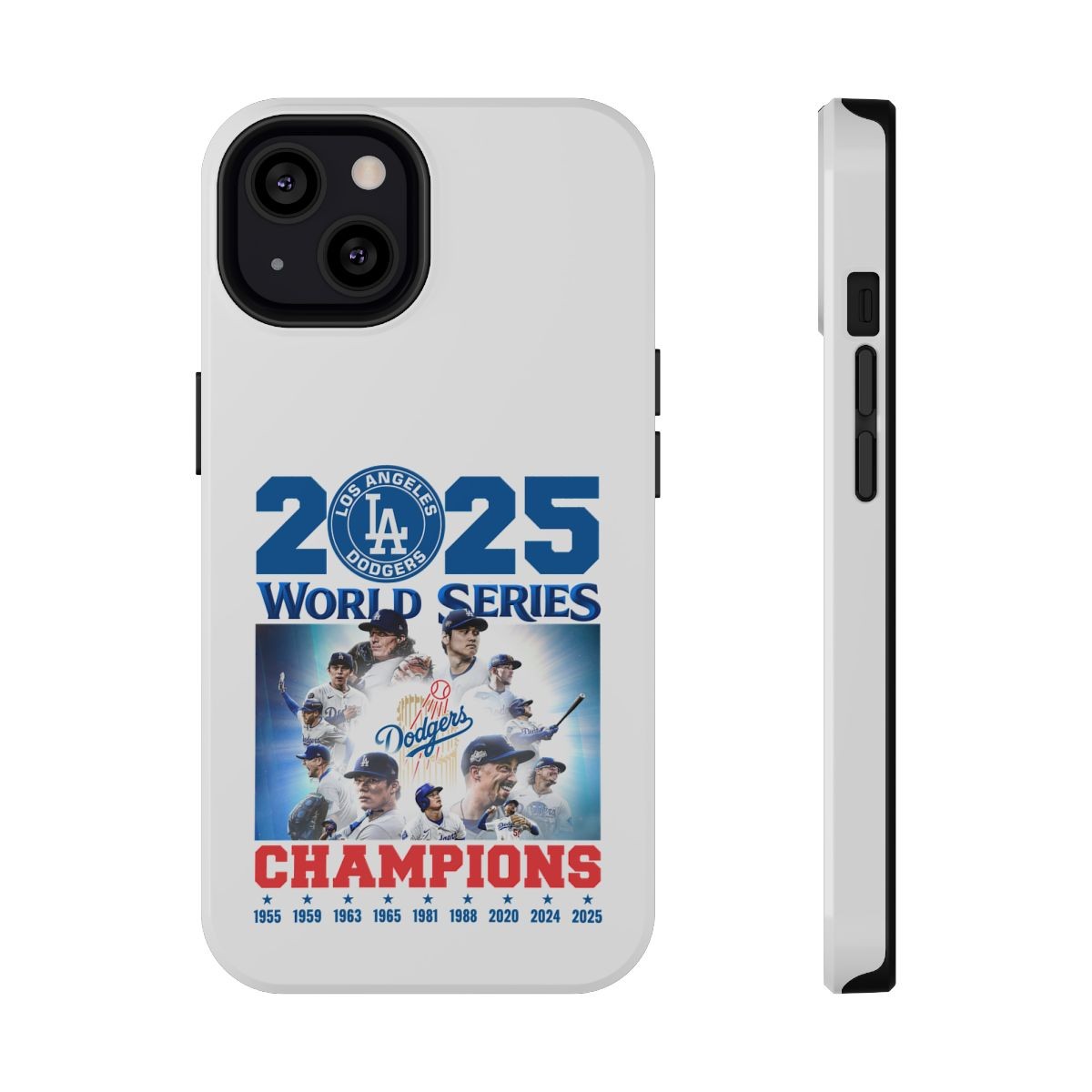 Los Angeles Doyers World Series Champions Phone Case, Sports Phone Case, Baseball Gift, Coach Gift, Unique Sports Merchandise