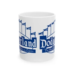 2025 Campions Ceramic Mug - Disneyland Dodgerland Design, Fun Gift for Fans, Coffee Lover, Home Decor, Birthday, Celebration