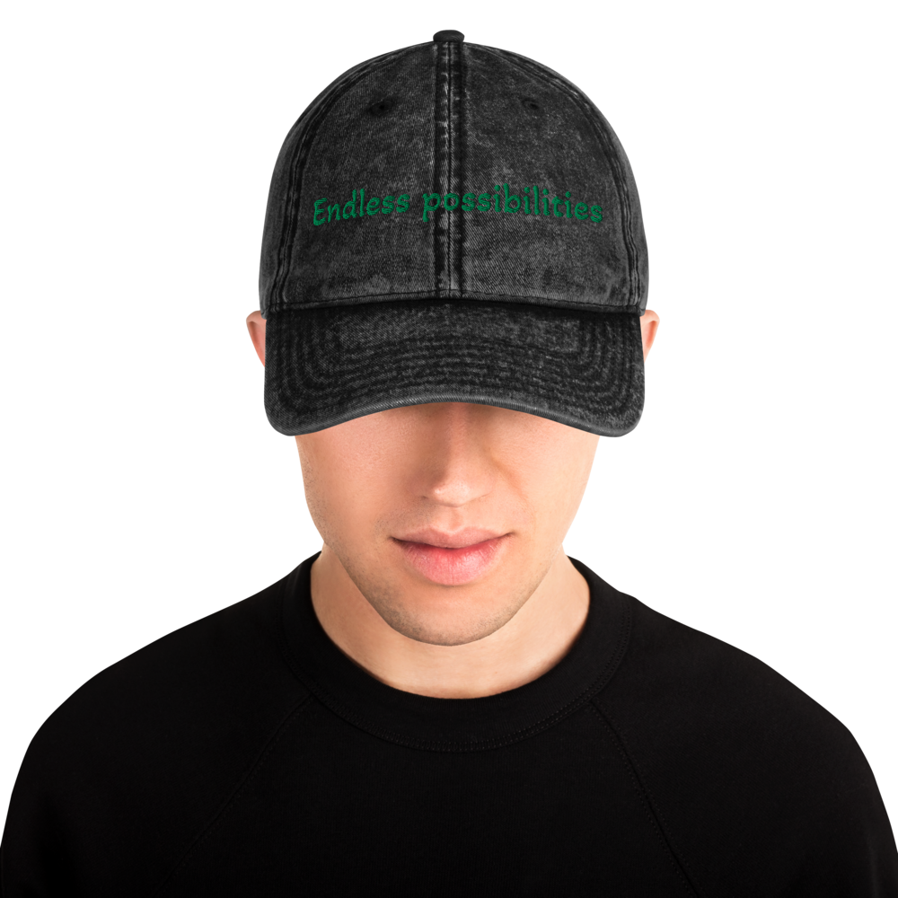 Vintage Cotton Twill Cap