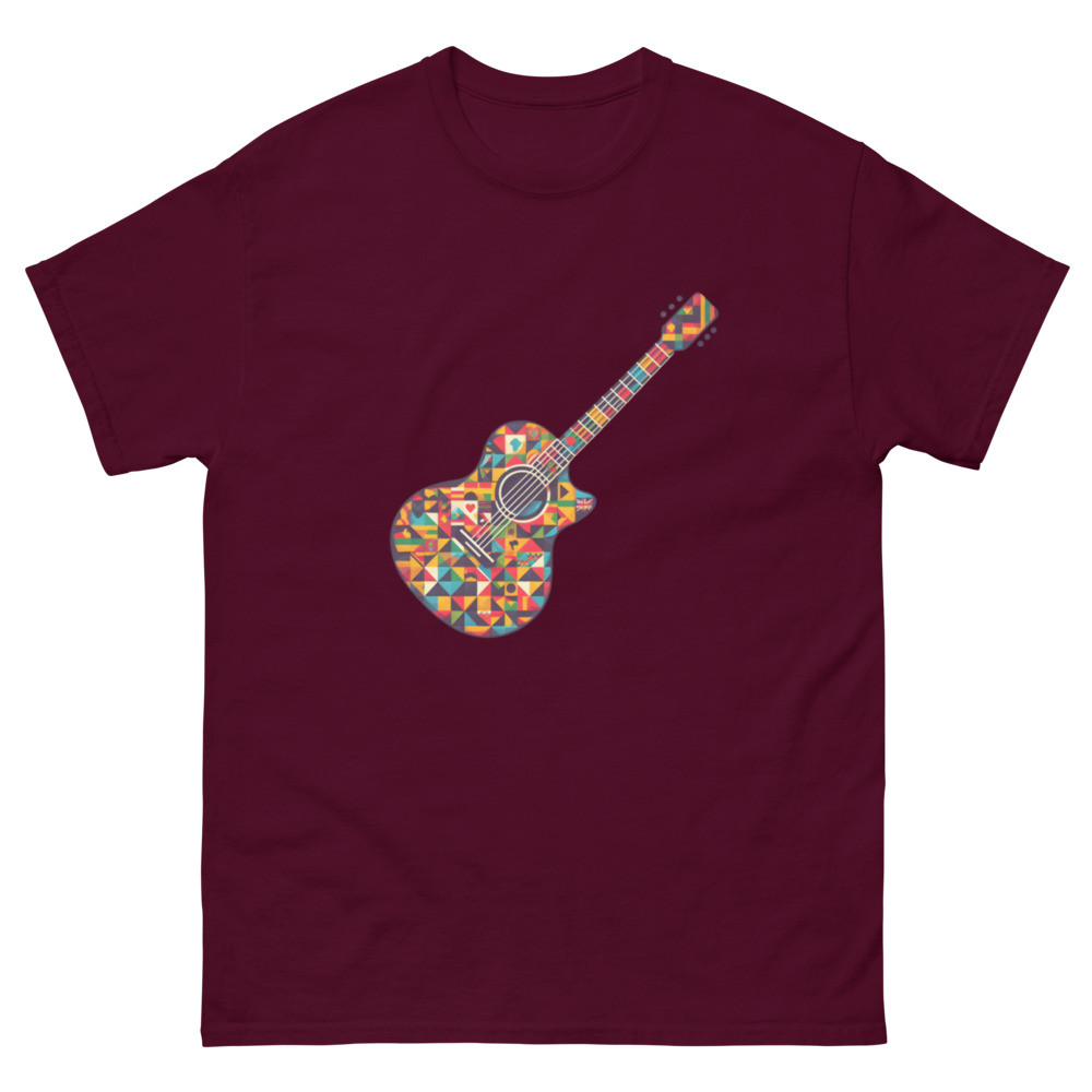 A Fusion of Music - Guitar Graphic Unisex classic tee