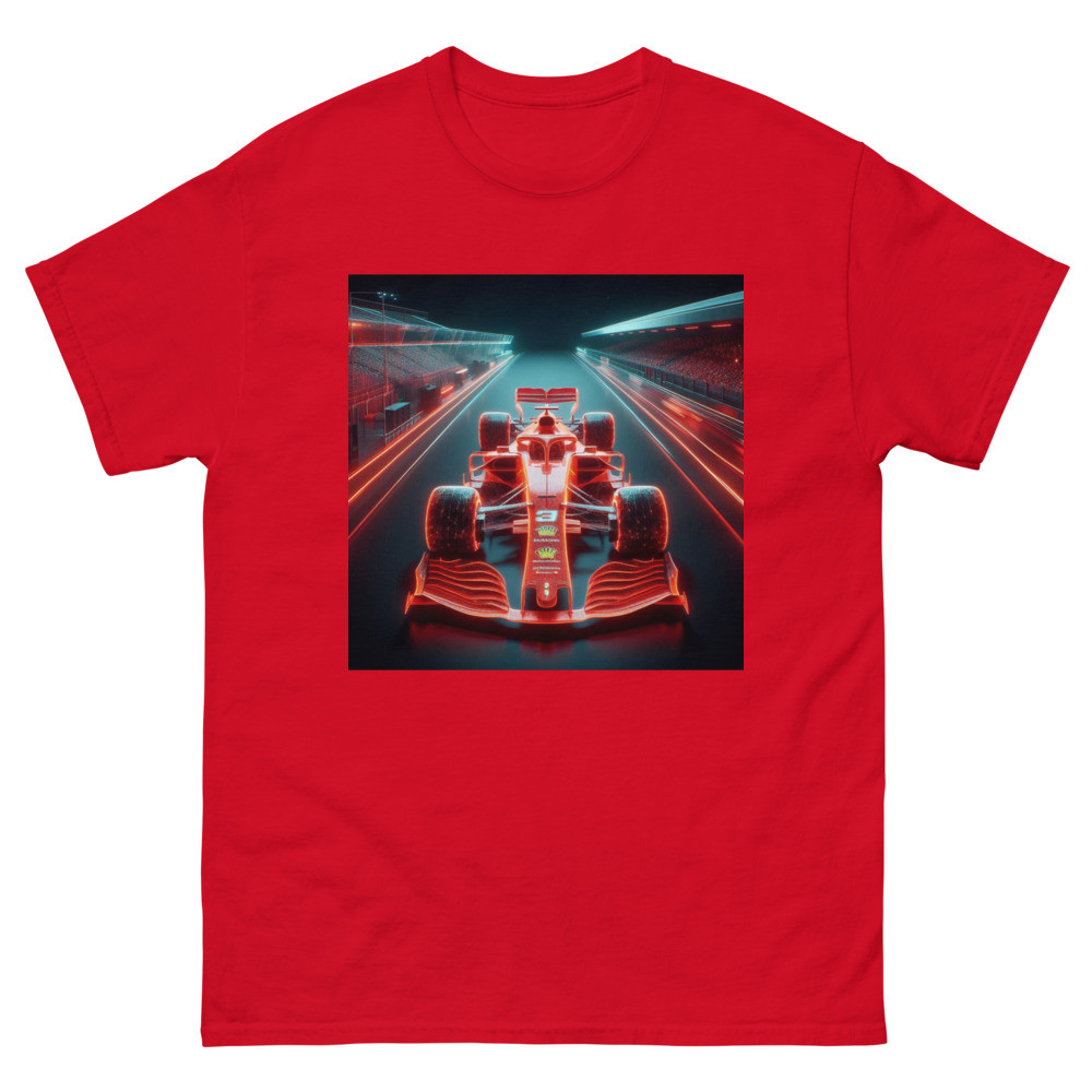 Hologram Sport F1 Ferrari Racing Inspired graphic design Unisex classic tee