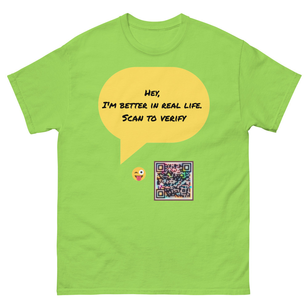 QR Innovation 2.0+ Range By Alchemise Innovation - Flirt Energy Unisex classic tee